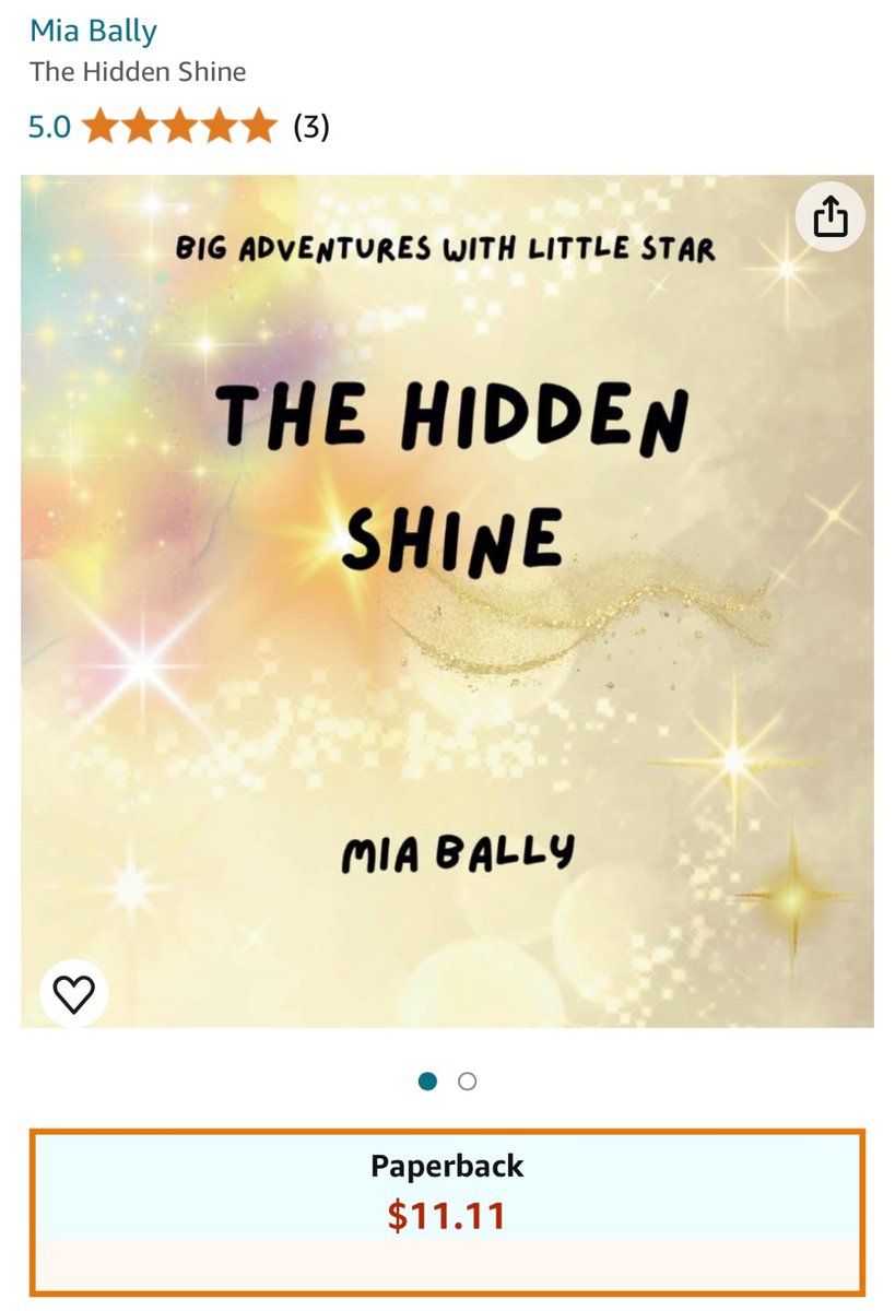 My new book on Amazon! Link in bio! When people try to dim our light, there is a hidden shine within each of us. ✨