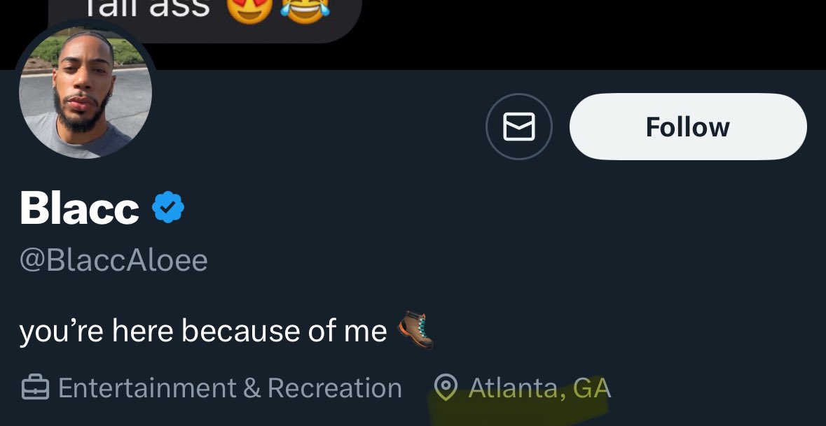 ShesAFanSir's tweet photo. Y’all be fine asf then boom.. “Atlanta, GA” 🤢 https://t.co/NfcGPuJQSL