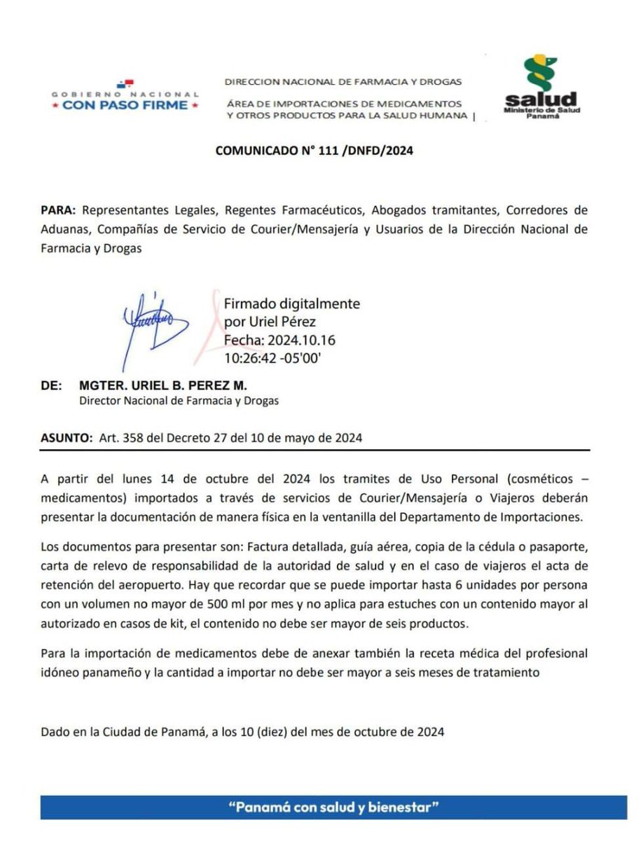 AlvaroAlvaradoC's tweet photo. Los poderosos allegados al gobierno que están metidos en el negocio de los medicamentos comienzan a sacar las uñas. Increíble que el Presidente @JoseRaulMulino permita esto. https://t.co/pRfOBgOUcy