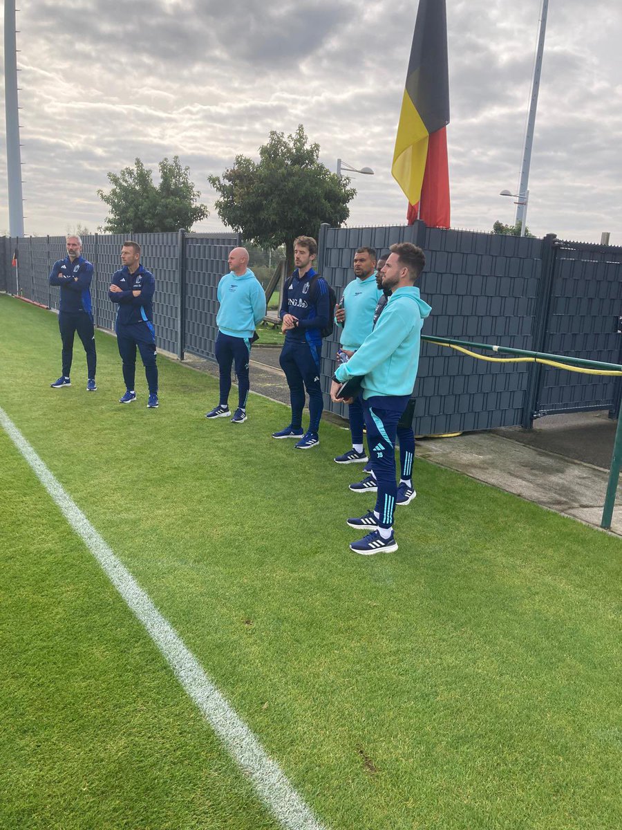 a_pilling's tweet photo. A great few days sharing ideas and best practice with @RoyalBelgianFA . 
What a game for the neutral 🇧🇪 v 🇫🇷 was too ….. https://t.co/h1iYIvHnEn