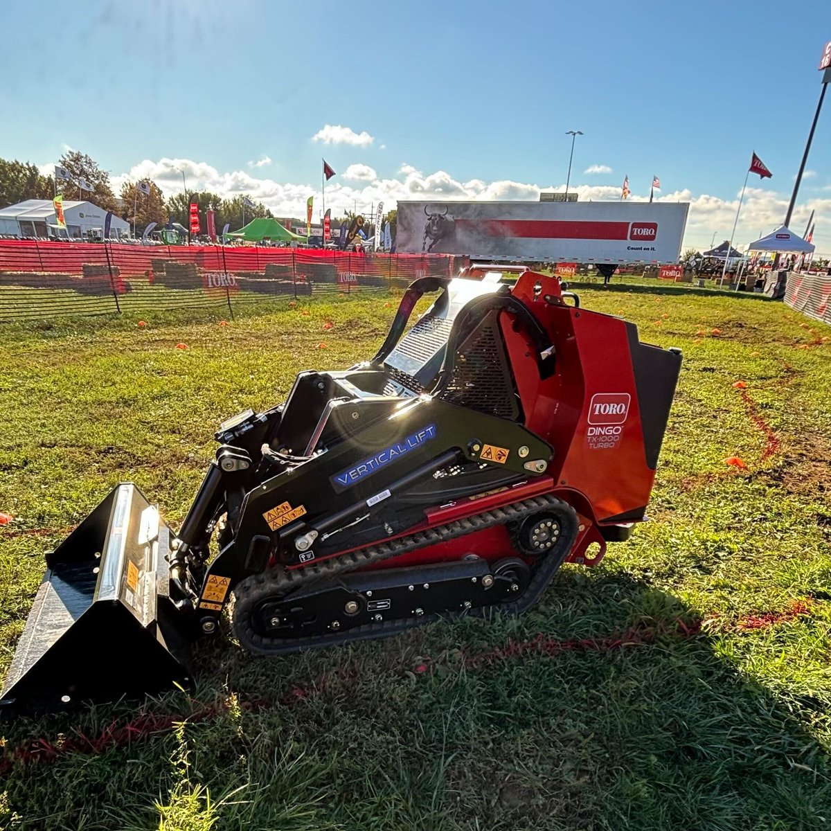 Toro (@thetorocompany) on Twitter photo Come test out the NEW Dingo TX 1000 TURBO at our outdoor booth, 7600D, at <a href="/equipexposition/">Equip Exposition</a>.
While you're there, enter our giveaway for a chance to win one! Come test out the NEW Dingo TX 1000 TURBO at our outdoor booth, 7600D, at <a href="/equipexposition/">Equip Exposition</a>.
While you're there, enter our giveaway for a chance to win one!