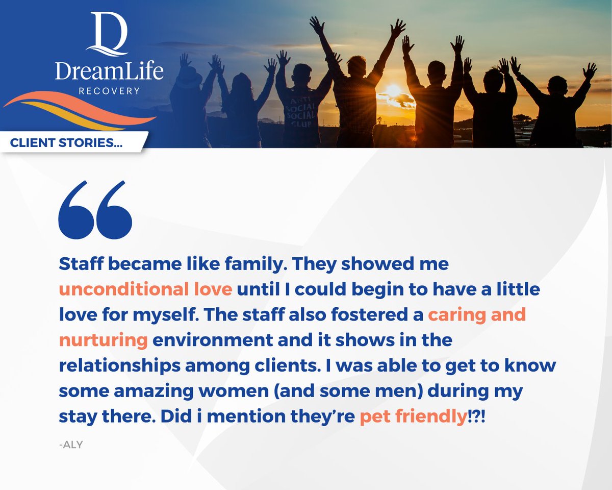 DreamLife Recovery tweet media