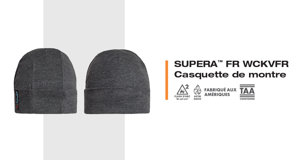 FastenalCanada's tweet image. Découvrez le capuchon de montre FR de #SuperiorGlove pour vous protéger contre la chaleur, les flammes et les risques d’arc électrique. Le tissu est doux et non irritant, ce qui permet de le porter confortablement toute la journée. 

Pour en savoir plus: ow.ly/izrJ50TMMni