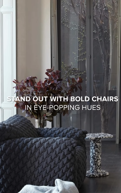 🇬🇧 Make a statement with bold chairs in eye-popping hues! Elevate your space with elegance and sophistication while enjoying comfort and inviting vibes. Discover how stylish functionality can transform any room! Which color catches your eye?