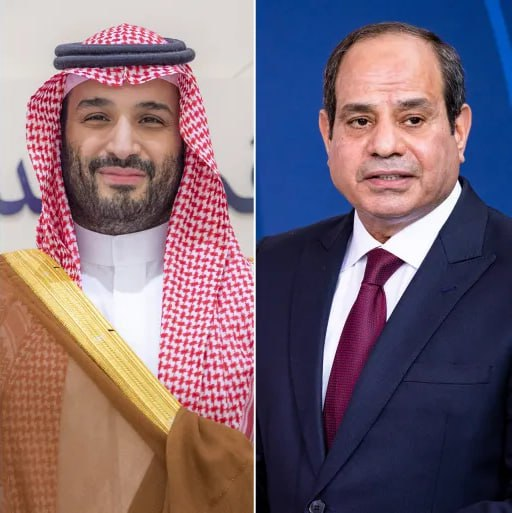 MotherlandYemen's tweet photo. Saudi Arabia and Egypt in a joint statement: We are concerned about the humanitarian catastrophe in the Gaza Strip and the brutal war it is witnessing. 

Two Munaafiqs.. history repeats.. https://t.co/Wo3y9Phh32