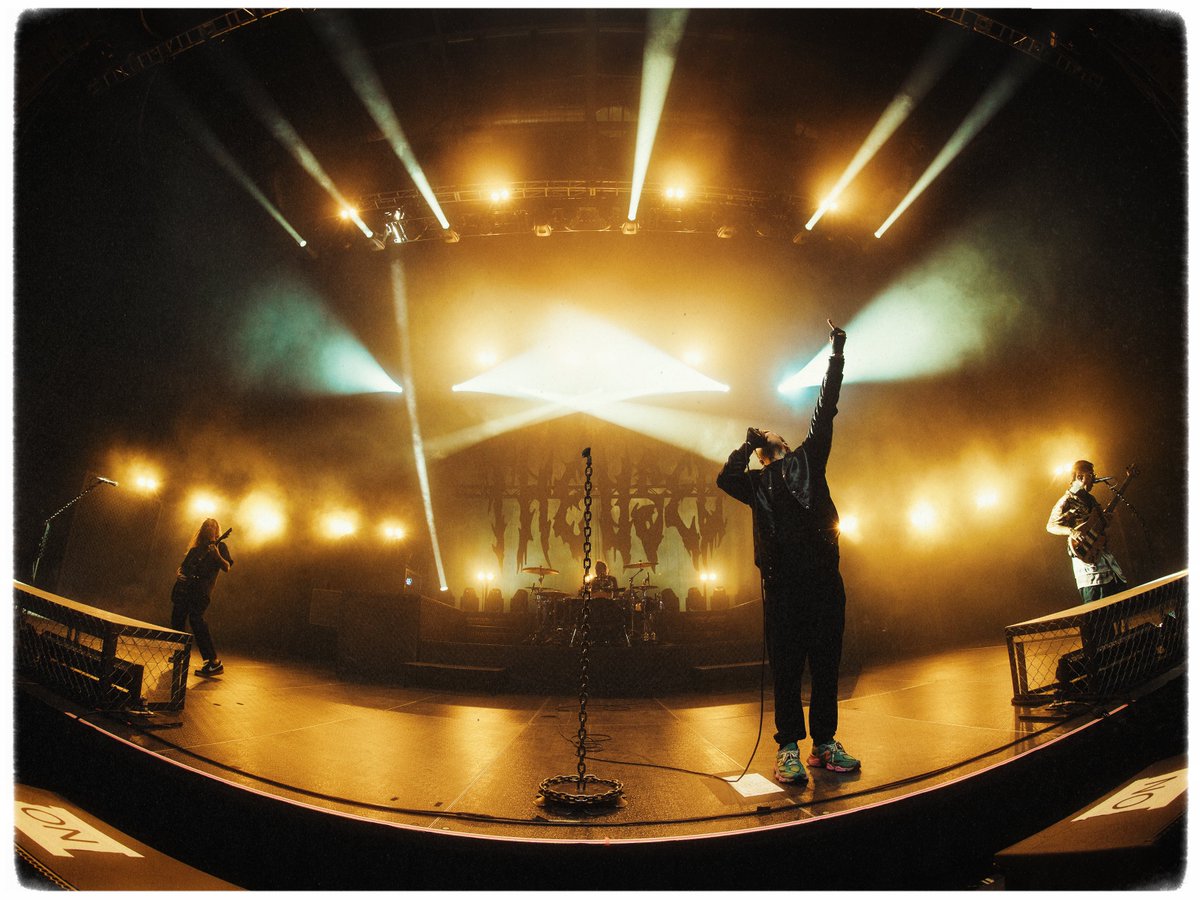 The Used tweet media