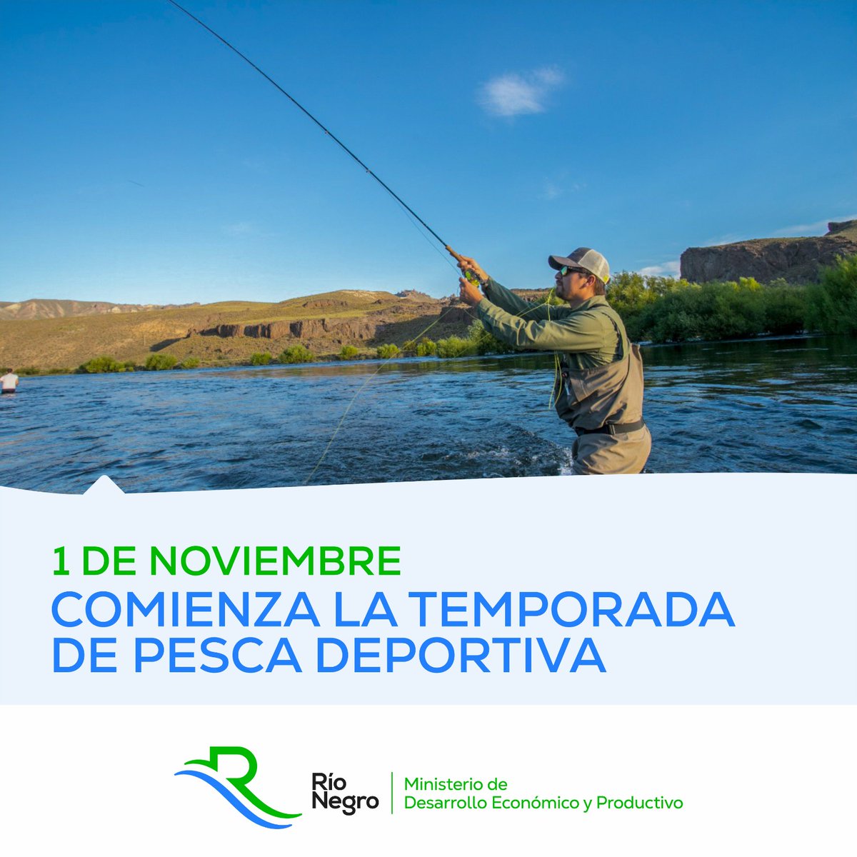 MesaDePesca's tweet photo. ¡Falta poco para la apertura de Temporada de Pesca Deportiva! Ya se fijaron los valores de los permisos de pesca 🎣 En breve les compartimos el listado de comercios habilitados para venderlos 🪪✨ 

@econprod_rn https://t.co/WNDA5fIr0d
