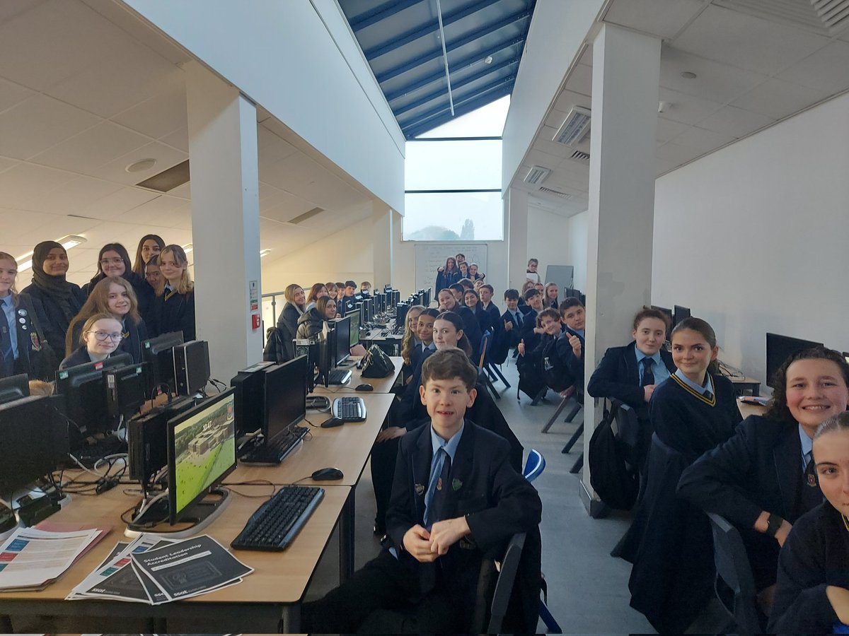 Our amazing year 10 students embarking on their SLA award