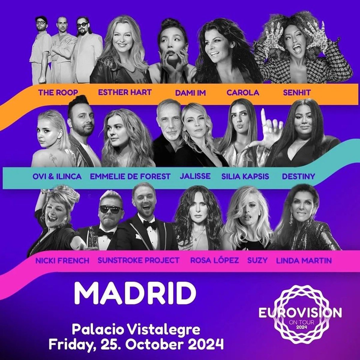 Nicki French (@nickifrenchie) on Twitter photo It is just over one week until we start our fantastic <a href="/eurovisiontour/">eurovisionontour</a> in Madrid with a huge lineup of former performers from the Eurovision Song Contest!
We have a big show planned for you - there are even VIP meet & greet packages available too!
🎟️ eurovisionontour.tv It is just over one week until we start our fantastic <a href="/eurovisiontour/">eurovisionontour</a> in Madrid with a huge lineup of former performers from the Eurovision Song Contest!
We have a big show planned for you - there are even VIP meet & greet packages available too!
🎟️ eurovisionontour.tv