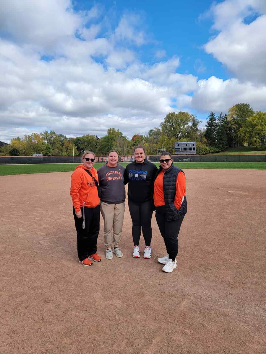 Official visit with <a href="/HUsoftball/">Heidelberg Softball</a>. I loved the campus and coaches. Thank you for the opportunity! <a href="/DoomCincy/">Cincy Doom National 18u - Allphin</a>