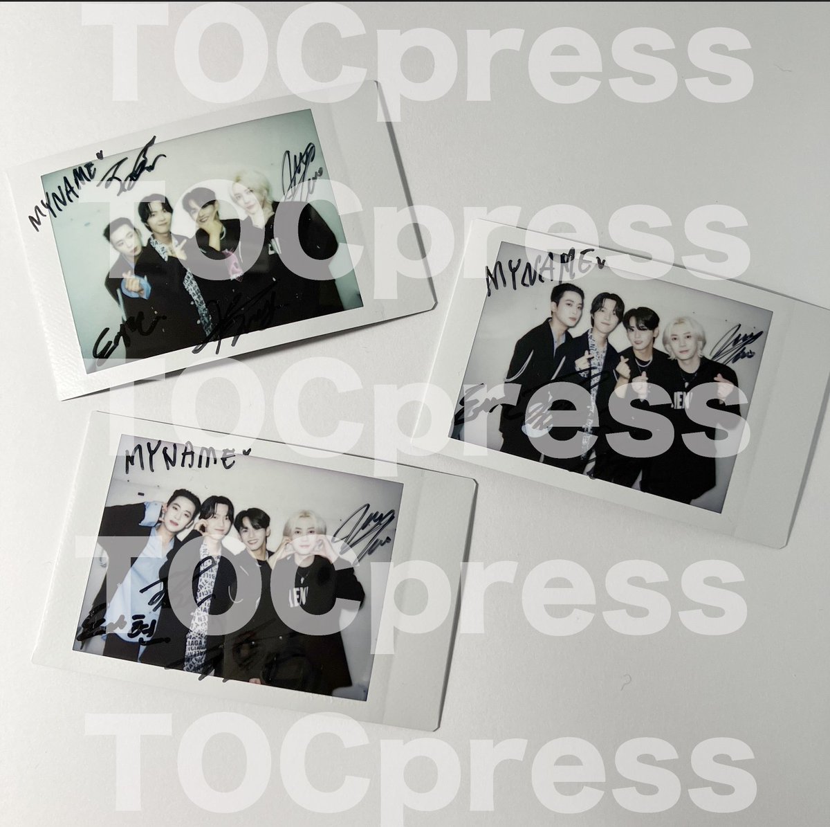 TOC_press's tweet photo. 【 サイン入りチェキプレゼント🎁】
✨MYNAME✨

このアカウントフォロー＋この投稿をリポストで応募完了

〆切11/15正午 ※日本国内発送のみ

抽選3名/当選者にDM✉️

✒️インタビュー記事↓
https://t.co/FdRrAIM8ow

#チェキプレ #MYNAME #マイネーム https://t.co/MNgNQIpTMa