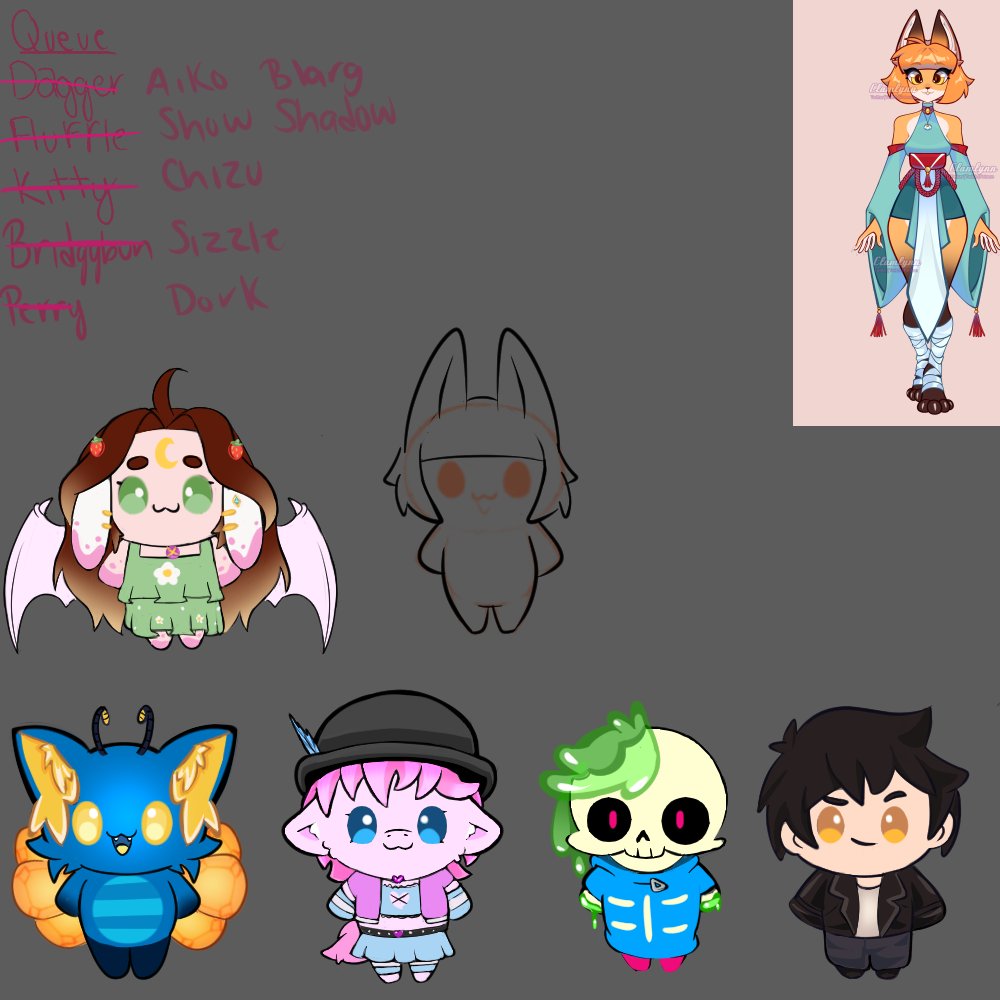 We are gonna get a few of these cinnabuddies done today! Your company is welcomed ♡ 

twitch.tv/cinnabvns