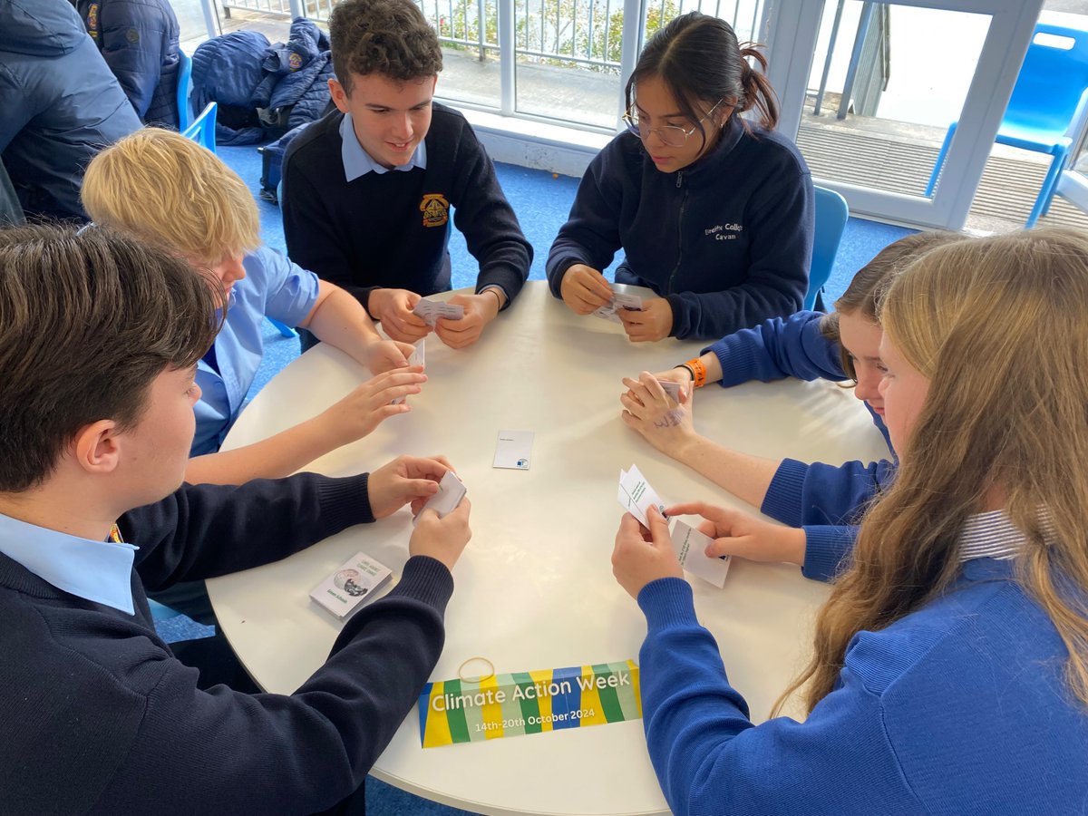 BreifneCollege's tweet photo. As part of #ClimateActionWeek we hosted a Climate Hope Forum to encourage and empower students to act on climate issues in our local area. We were joined by local councillors and Cathaoirleach Cllr TP O’Reilly 
 #ClimateActionCavan
@cavancoco @GreenSchoolsIre @CavMonETB https://t.co/aWfywsqite