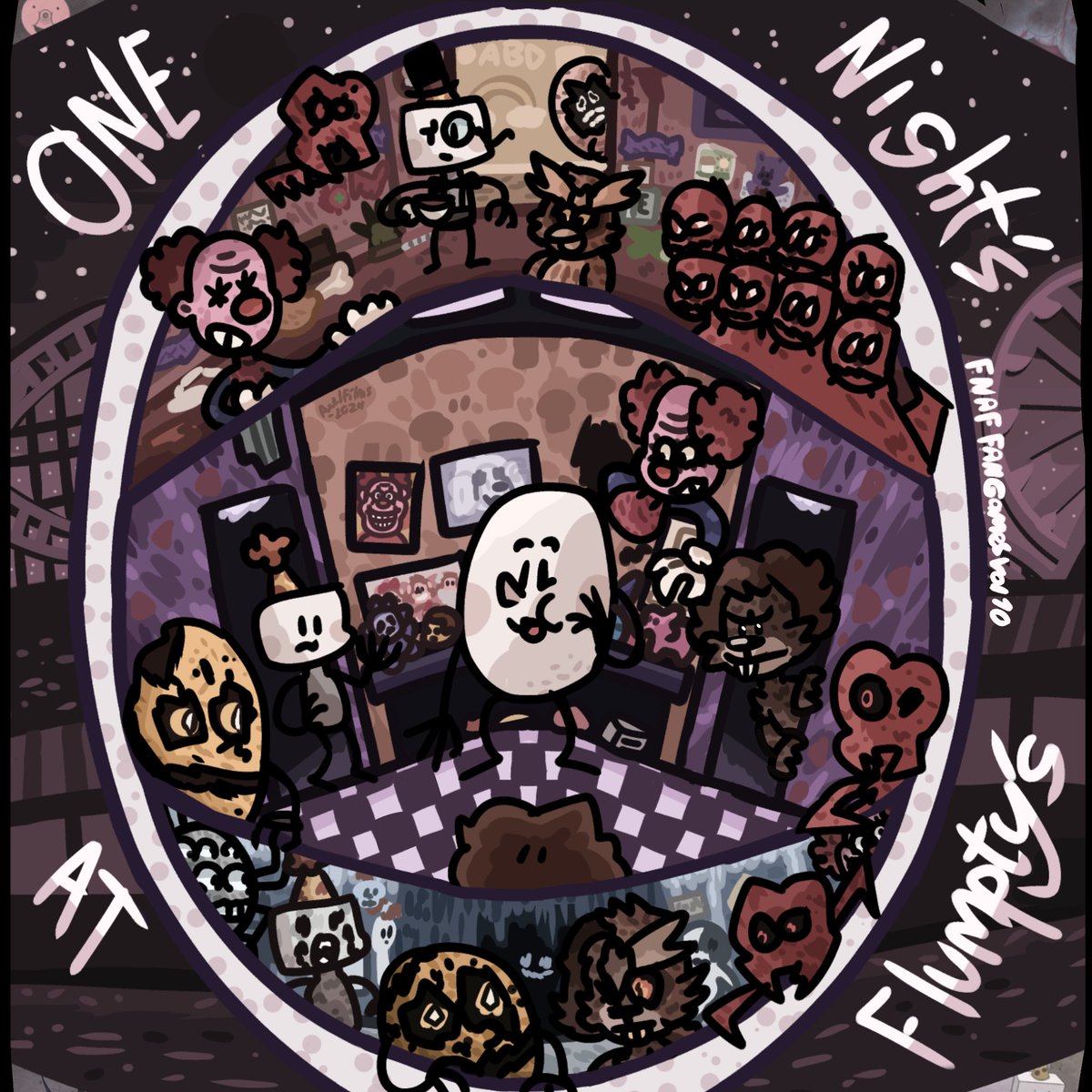 axelfilms22's tweet photo. @OscarChannel1 Yo siento que los fangames de fnaf son demasiado importante para la comunidad y yo quise a portar algo a los fangames por estos fanart realmente fue una increíble experiencia con el fandom es una forma de homenajear estos fangames cómo viejos y cómo nuevos :') https://t.co/grxv13yjlB