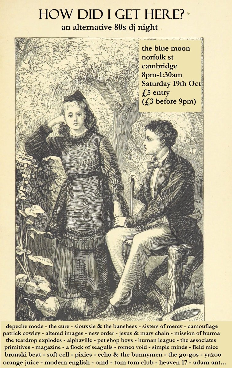 HDIGH_'s tweet photo. We are back at the Blue Moon this Saturday 19th Oct! Join us from 8pm. Entry is £5 (£3 before 9pm, so get there early!) https://t.co/T53KEDk55s