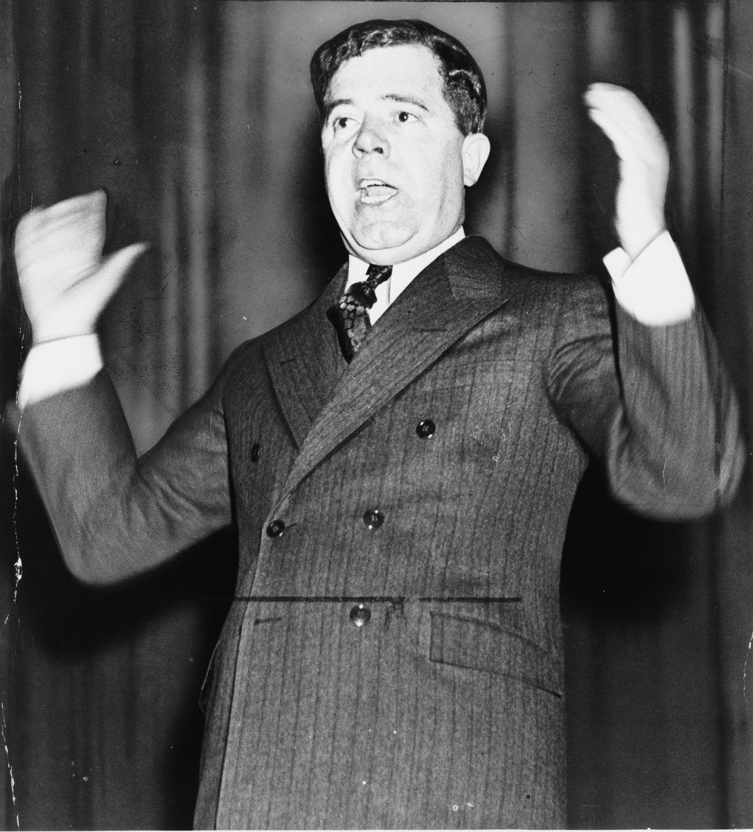 LaborSouth's tweet photo. A comparison of Huey Long and Donald Trump. Both challenged establishment politics, but only one delivered. (Photo: Huey Long)
https://t.co/zbrnmqRWqm https://t.co/m5CkShK95U