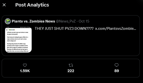 Plants vs. Zombies News (@News_PvZ) / Posts / X