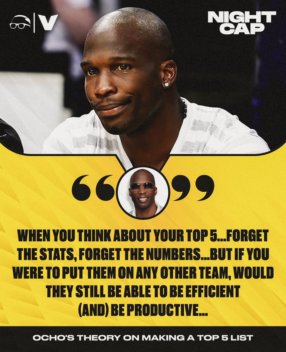 NightcapShow_'s tweet photo. Ocho really has been on a roll this month with these takes…gotta clap for’em 👏🏽👏🏽👏🏽

@ShannonSharpe @ochocinco @ShayShayMedia_ https://t.co/BidngLnqR2