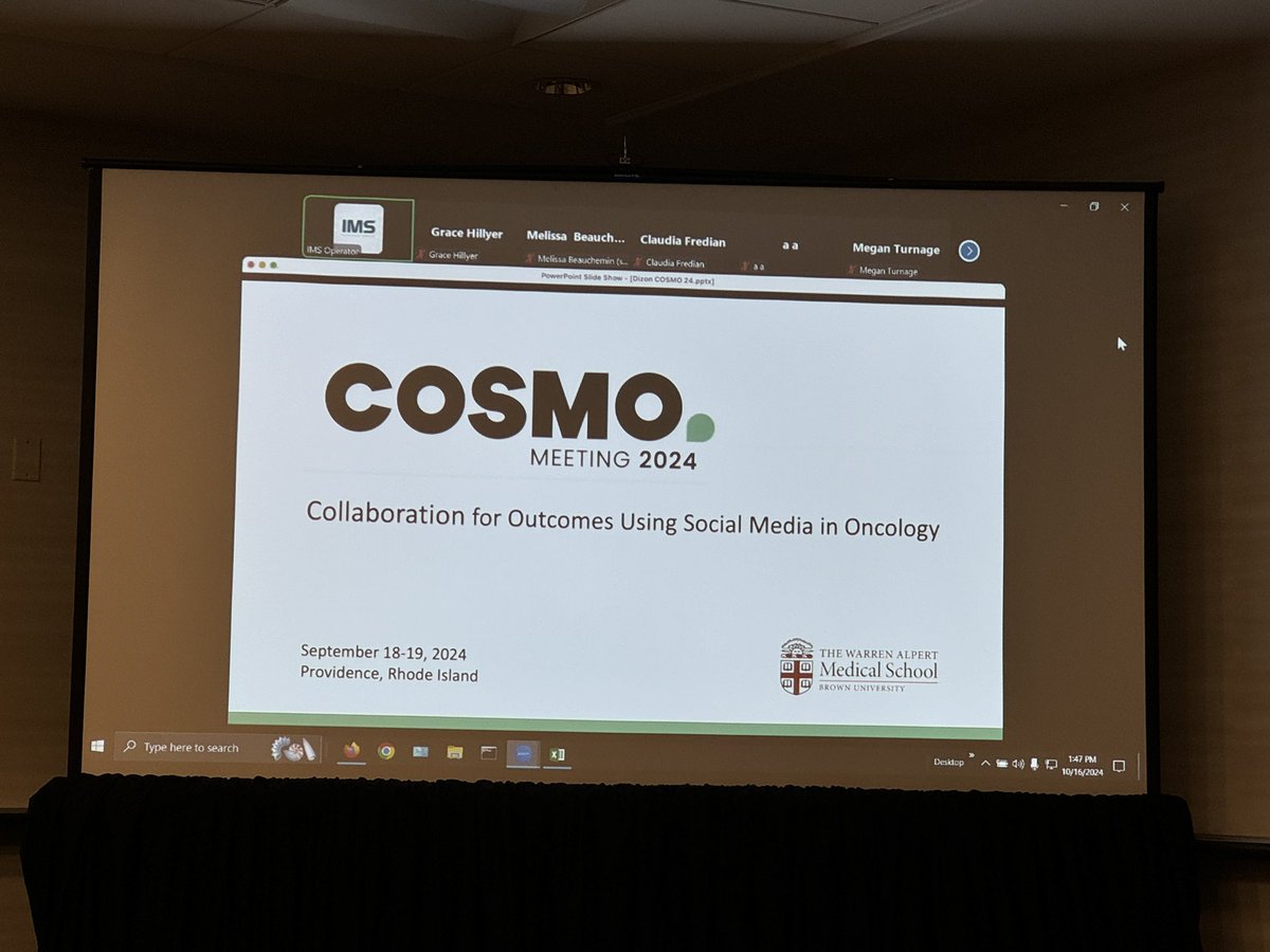 kgunturuMD's tweet image. @drdonsdizon talking about updates from #cosmo past, present and future of social media in oncology @SWOG #swogonc @chemobrainfog @NaglaAKarimMD @marklewismd