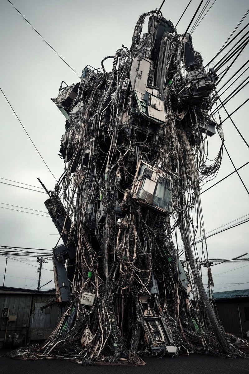 perkdidit's tweet photo. cable monster
ケーブルモンスター
#midjourney #cablecore https://t.co/FvchRlqWmv
