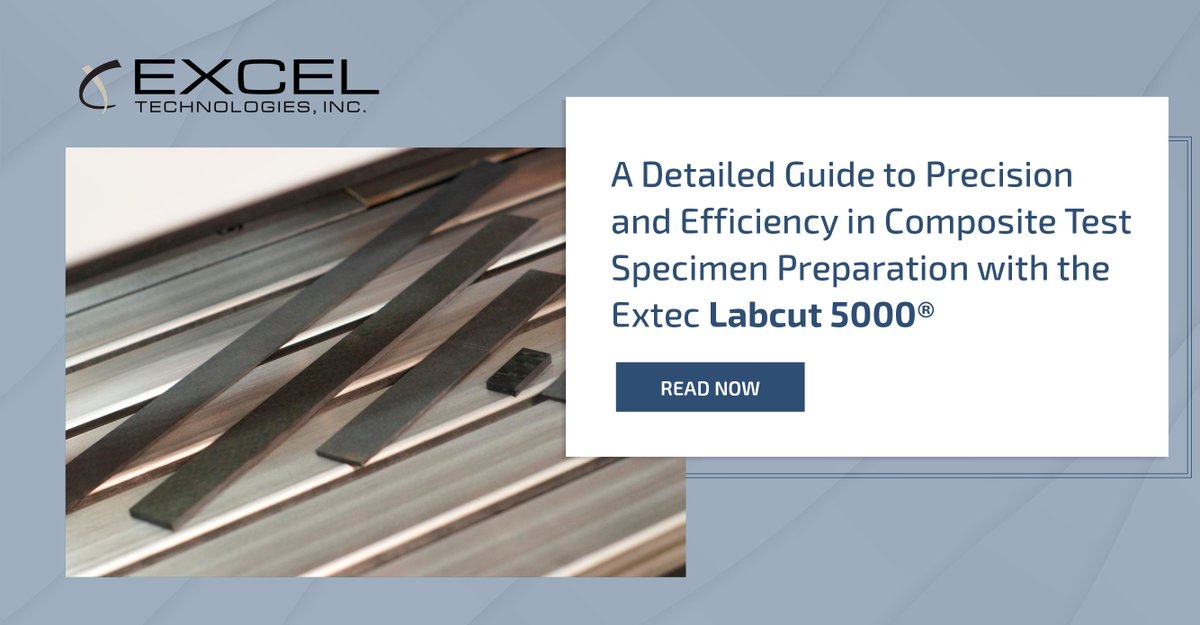ExcelTechInc's tweet image. Step up your #MaterialsPreparation game with #Extec's expert guide on choosing the perfect machines and #consumables. Find out how selecting the right tools is not just a choice but a cornerstone of success in materials testing. Explore our guide at shorturl.at/fhOS6