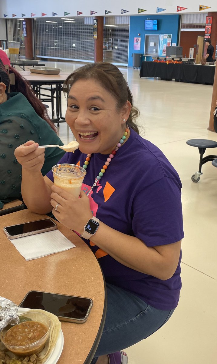 LoriGomez_PHHS's tweet image. ORANGE you glad you took attendance on time?? Our Awesome Spartan teachers were treated to an 🧡orange ice cream float🧡 for  “crushing” attendance numbers the first six weeks of school 👏🏼 Thank you for always keeping our students engaged 💪🏼 #AllInForAttendance #RISE…