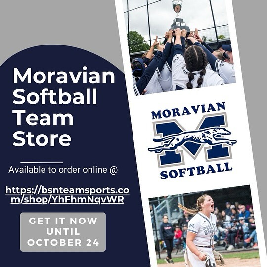 JoshBaltz2's tweet photo. The Moravian Softball Team Store is now open!! Head to our online store now to get geared up for the 2024-25 season! https://t.co/IpDClteInz https://t.co/ANBpxSSTim
