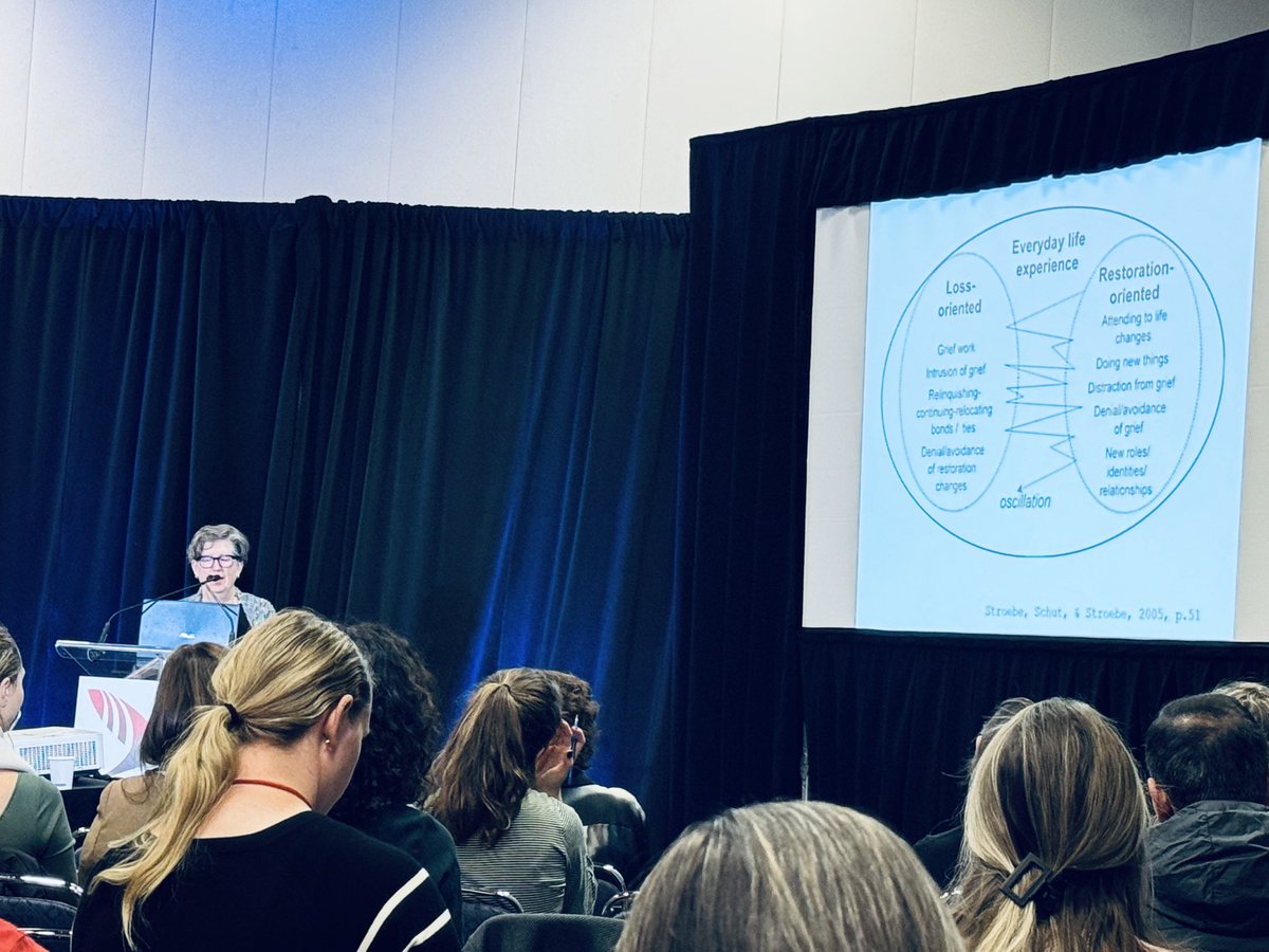 kimacquaviva's tweet photo. The incomparable @SusanCadell, presenting on tattoos and grief at #mipcc. https://t.co/4SCyZtAB68