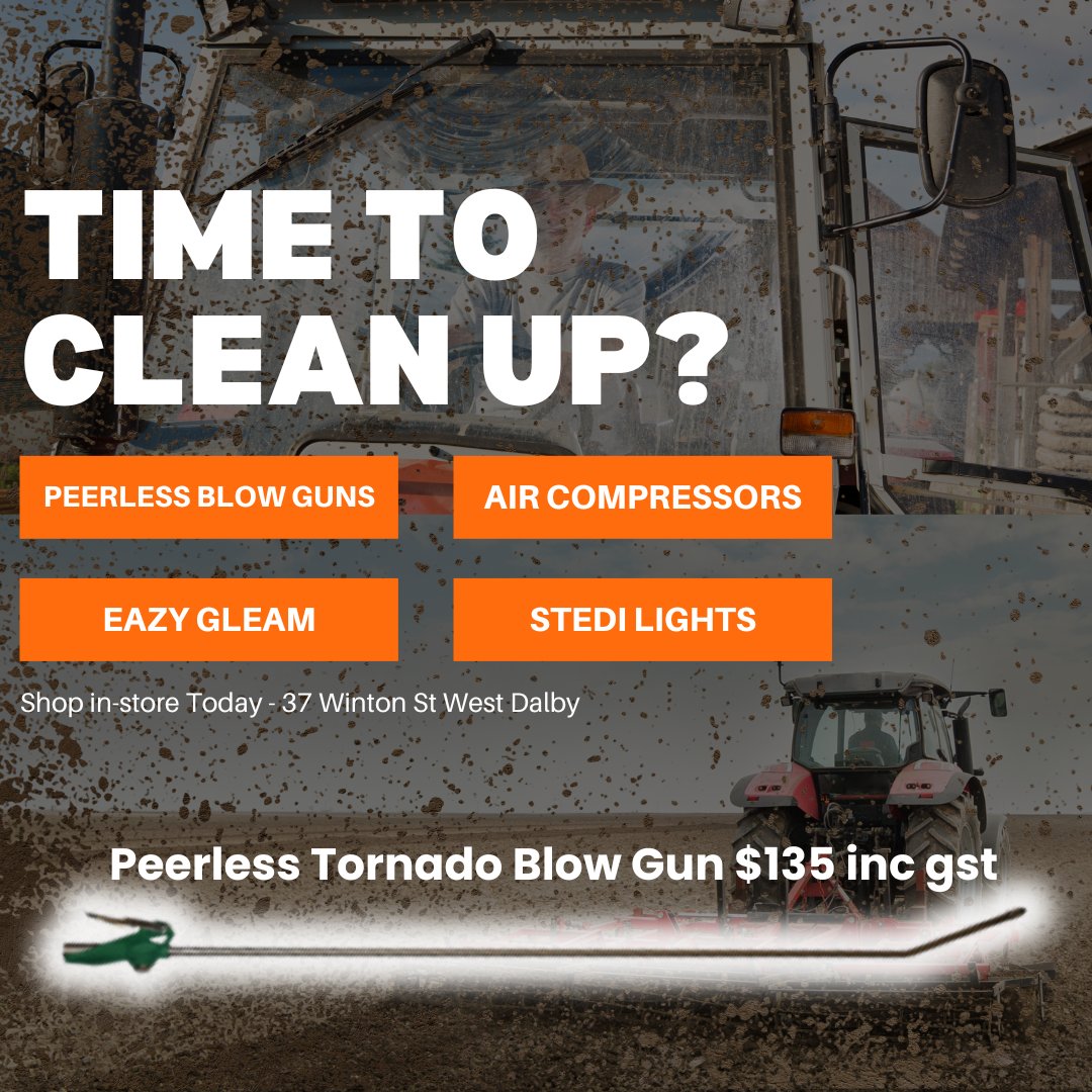 DOM_Dist's tweet image. Harvest time is always non-stop 😪 😴 💤...

Once you&apos;re done, get your gear in good shape for next run. We&apos;ve got all kinds of parts and accessories to get your machines and workshop clean....enough!

Shop now at our Parts Warehouse - 37 Winton St West maps.app.goo.gl/TpLTqdqSx45t2K…