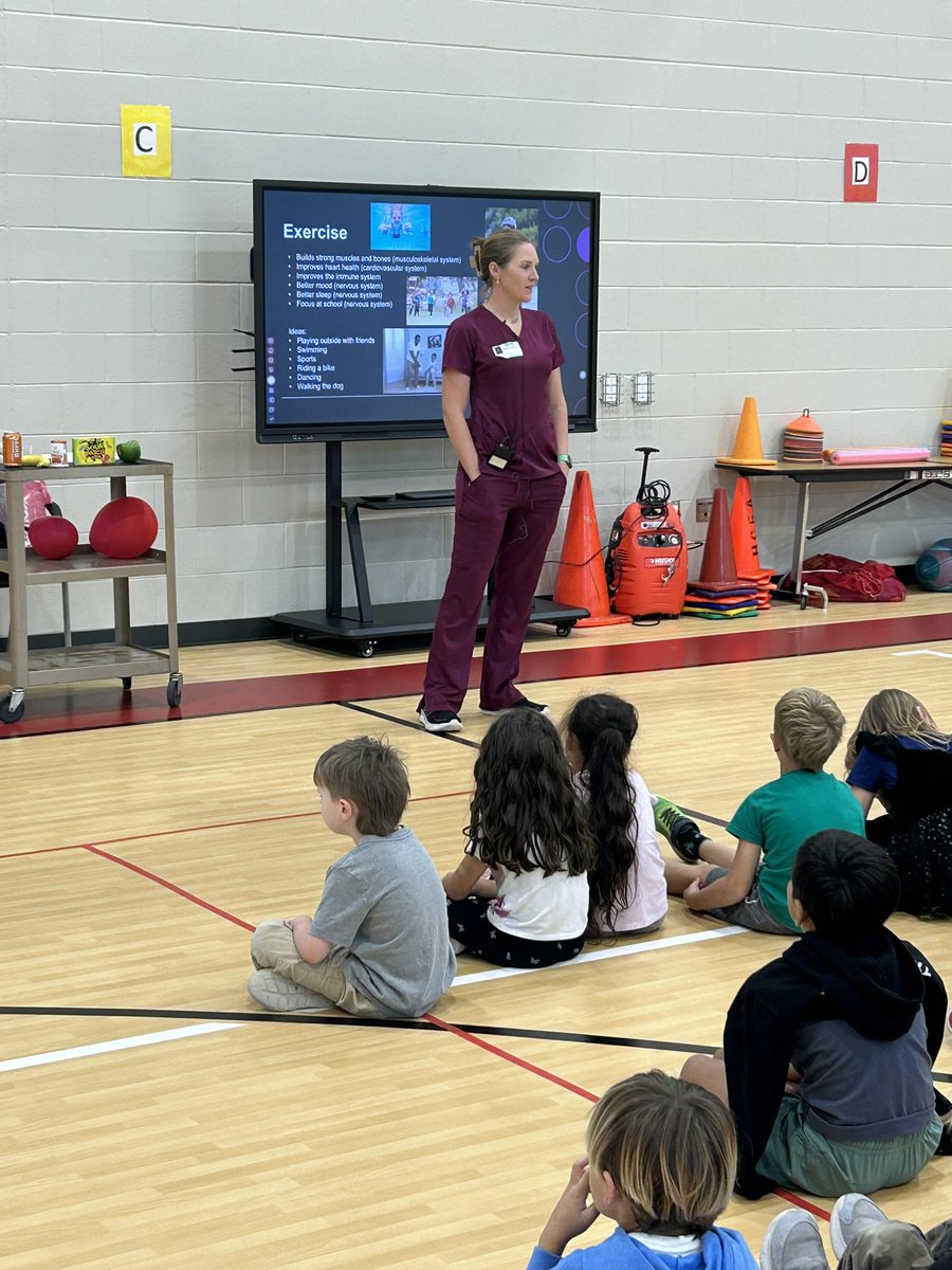 Thank you Shanah Schlueter for coming out and speaking to the students about healthy lifestyles. 
<a href="/hheptakingwood/">Hidden Hollow PTA</a> <a href="/HumbleISD_HHE/">Hidden Hollow Elementary</a>