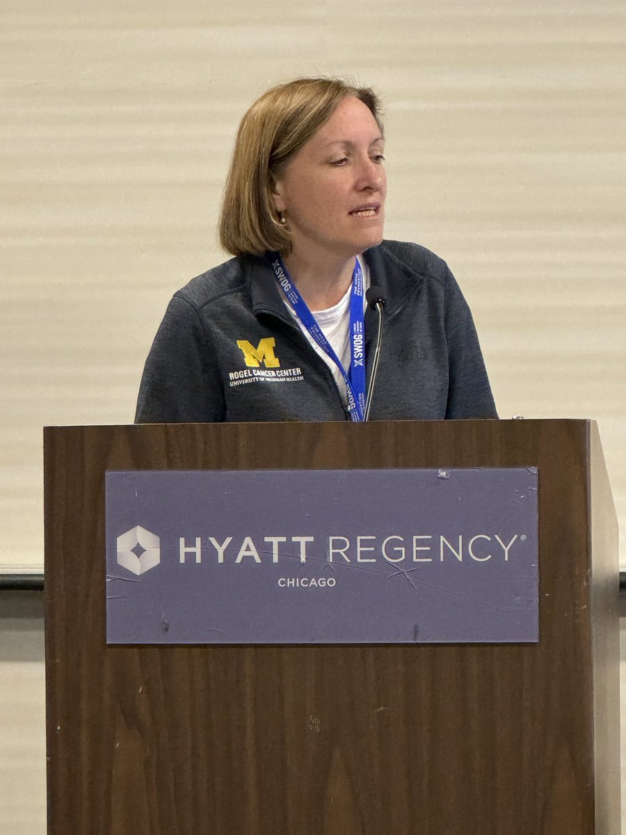 kgunturuMD's tweet image. @lynnhenrymd presenting how to leverage survey to learn more about practices for ovarian suppression through digital engagement in S2010/ ASPEN study @DrDawnHershman @SWOG #swogonc