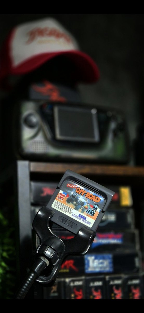 Super Off Road ✅️🛻🏁

Sega Game Gear ✅️🎮🕹

#Retrogamer #Retrogaming #Sega #GameGear