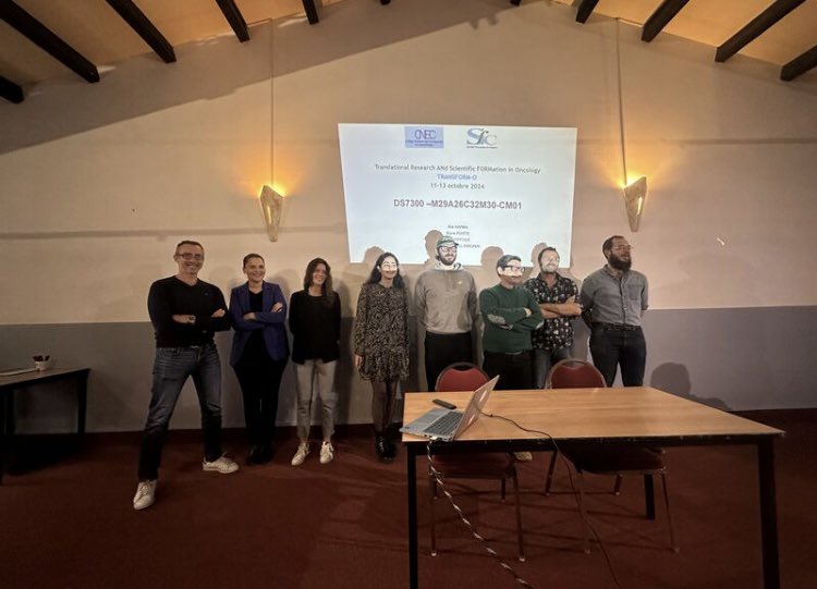 Magnifique 1ère Edition 2025 du séminaire TRANSFORM-O organisé par la SFC et le CNEC avec la restitution de 4 brillants projets de recherche clinique/translationnelle conçus par 16 internes encadrés par 16 seniors experts. 
Merci à nos experts et bravo à nos internes