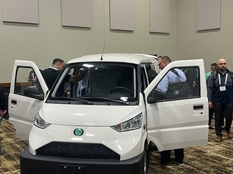 BollingerInnov's tweet photo. Final day of the NTEA Commercial Upfitting Summit! Stop by to meet with our commercial technology, sales, and product marketing teams to discover how #MullenCommercial EVs can help meet your fleet needs. 

https://t.co/Cl28LGB51P

#nteacvus #upfitting #commercialupfitting #ev https://t.co/WduSgnYgMa