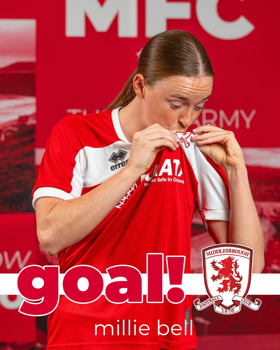 GET IN MILLIE BELL!!!

🔴 1-0 ⚪️

#UTB #UTBW