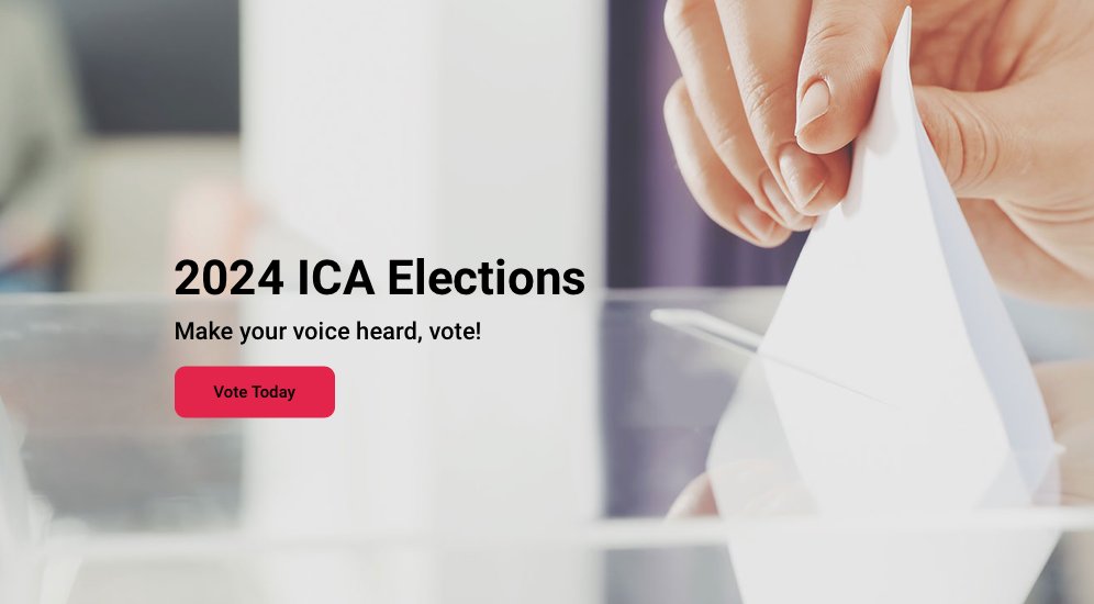 ICA Comp Methods (@ica_cm) on Twitter photo It really is election season! Don't forget to VOTE in the <a href="/icahdq/">International Communication Association</a> election!
Log in at icahdq.org to cast your ballot by 12:00 noon ICA headquarters time on 22 October ✅ It really is election season! Don't forget to VOTE in the <a href="/icahdq/">International Communication Association</a> election!
Log in at icahdq.org to cast your ballot by 12:00 noon ICA headquarters time on 22 October ✅