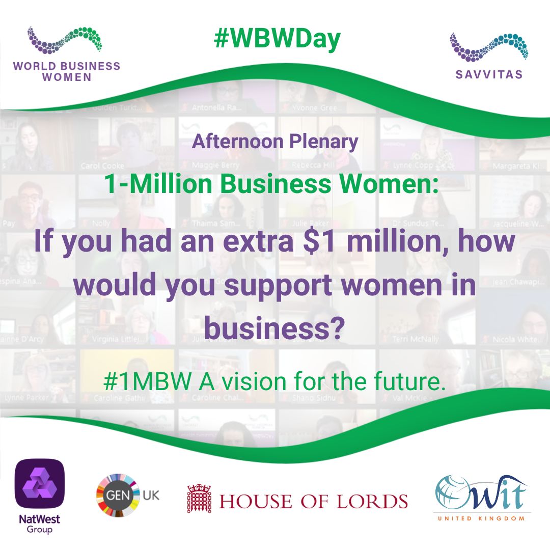 SavvitasGlobal's tweet image. Anticipating the start of the WBW Forum, where global leaders will share insights and inspire meaningful progress for women in business worldwide. Stay tuned for dynamic discussions! #WBWDay #1MBW