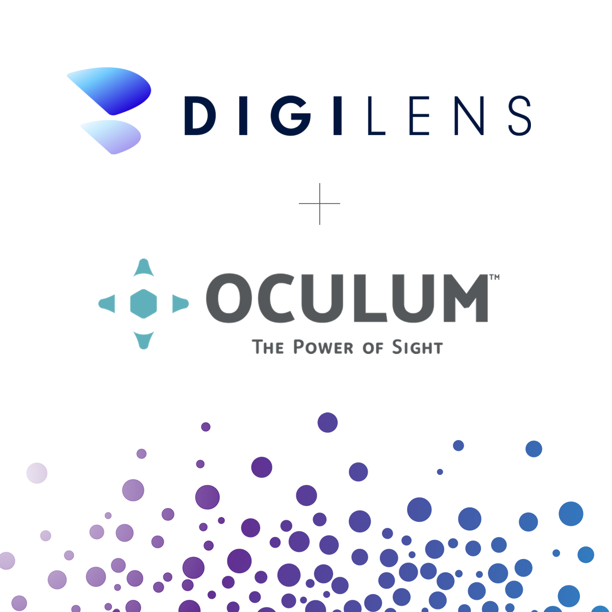 "Oculum is excited to partner with <a href="/DigiLensInc/">DigiLens</a> in transforming how businesses and industries engage with remote, immersive environments. Together, we are setting a new standard for AR-based communication and collaboration," 
prnewswire.com/news-releases/…