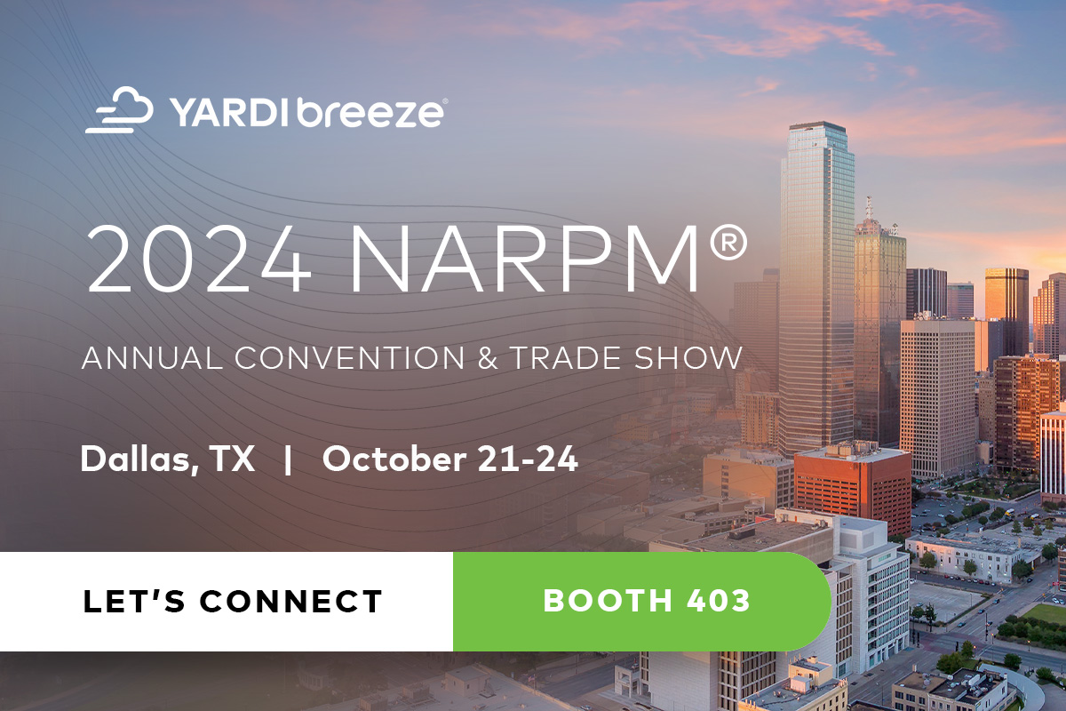 The key to making property management a breeze is waiting for you at booth 403. Schedule a free tech evaluation with our team at the NARPM Annual Convention &amp; Trade Show to be entered for a chance to win $2,500. bit.ly/3M9RXgM

#NARPM #PropertyManagement #PropertyManager