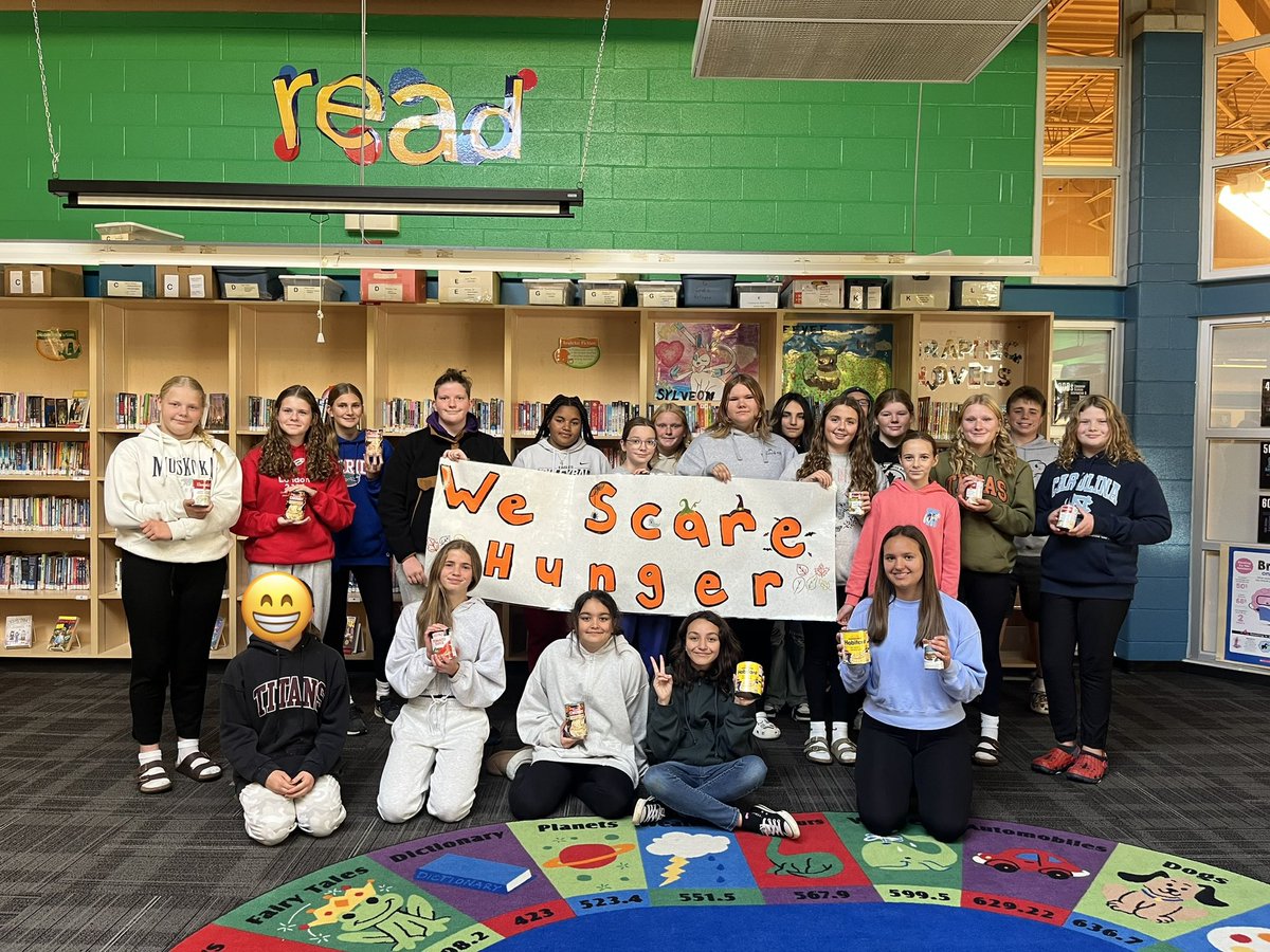 Thank you to our Social Justice club members for leading us in our We Scare Hunger campaign. We are off to a great start OLOP! <a href="/olopcatholic/">Providence</a>