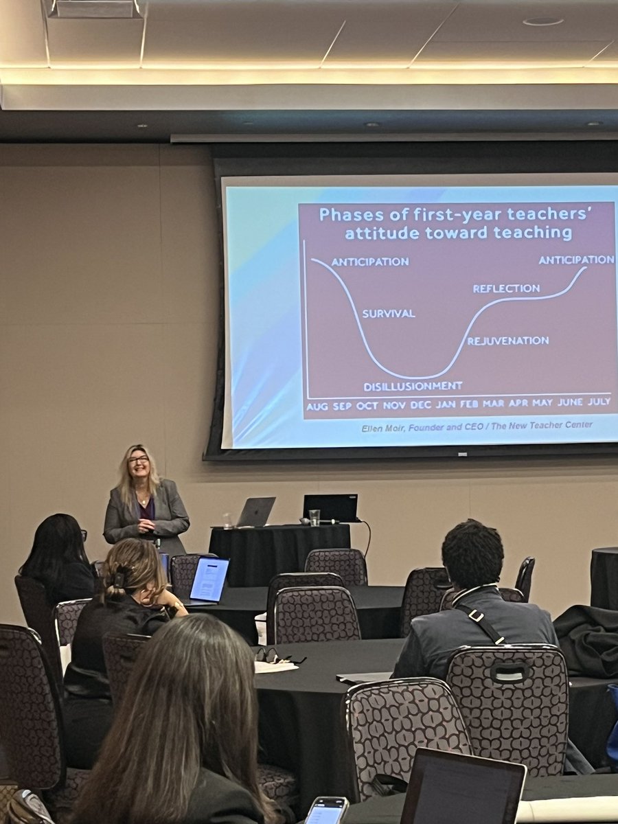 DrRequa's tweet photo. Proud of my #WeAreHolmdel colleague @jarc429 for her wonderful presentation on Cultivating Resilience in Novice Teacher with Dr. Miranda #NJPSA24 https://t.co/6ETG1bDo9h