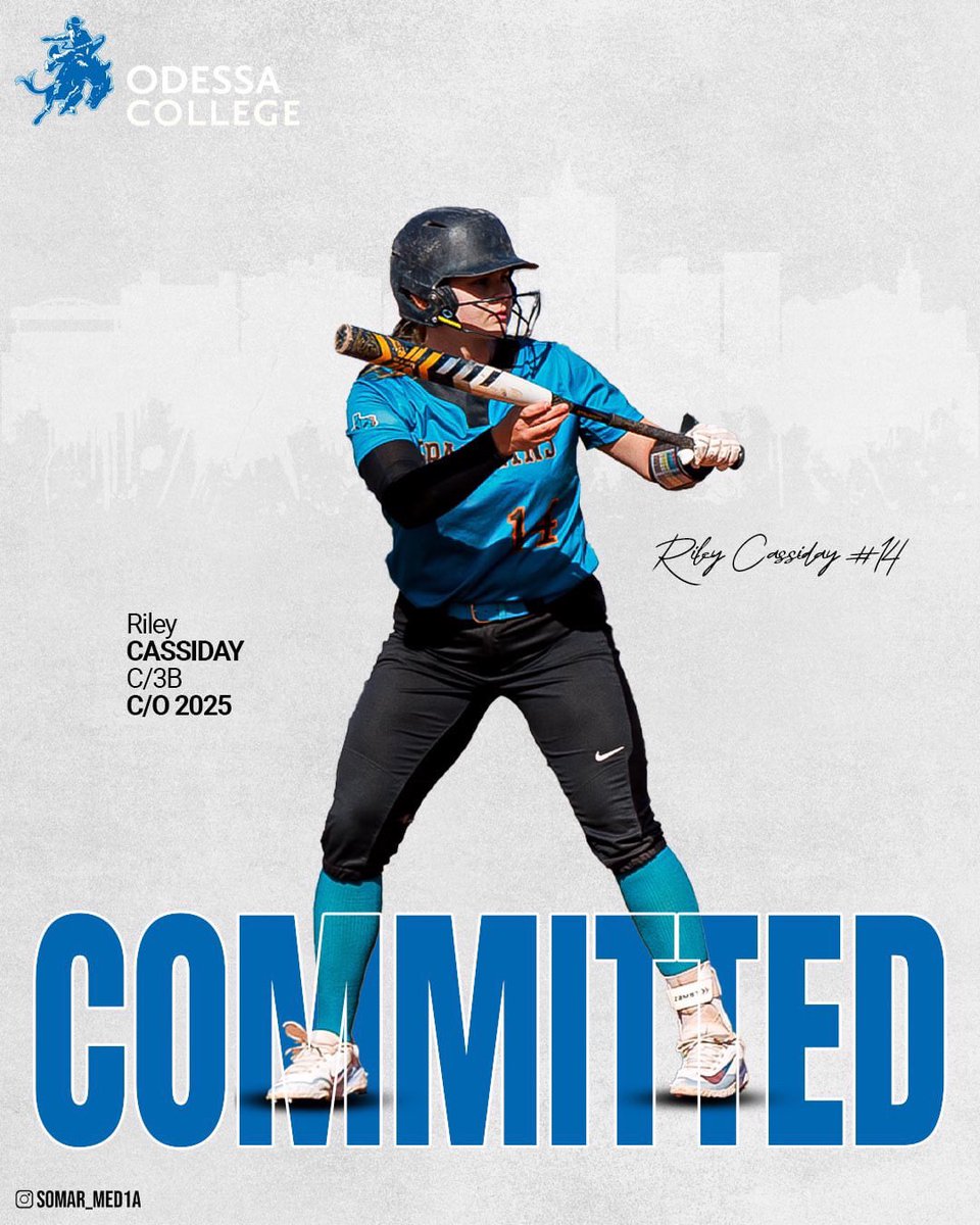 I am excited to announce my commitment to continue my academic and athletic career at Odessa College. Thank you to my family, coaches, and teammates for all their support along the way. I look forward to the next chapter as a Wrangler! 🐎💙🤍