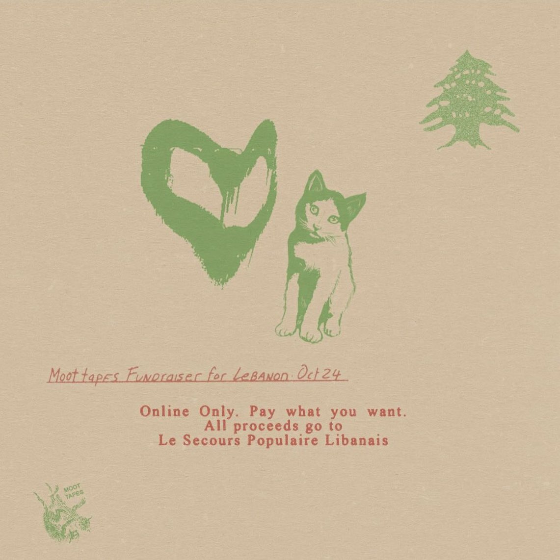 Yesterday we put out a fundraiser for Lebanon compilation

Seeing as we can’t actually fund Lebanese or Palestinian people in ways that allow them to actually defend themselves from Israel, we can at least try to get money to them

moottapeslabel.bandcamp.com/album/lebanon-…