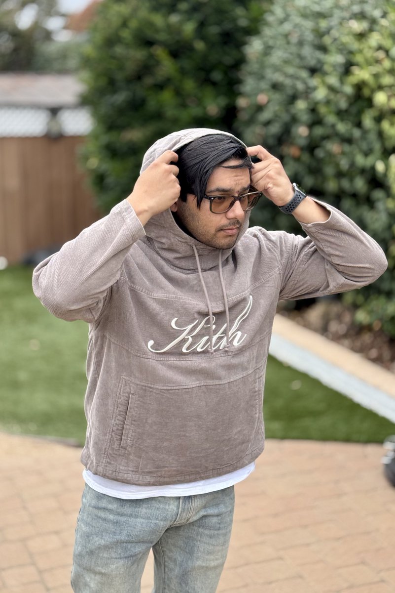 Kith Washed Corduroy Caden Hoodie