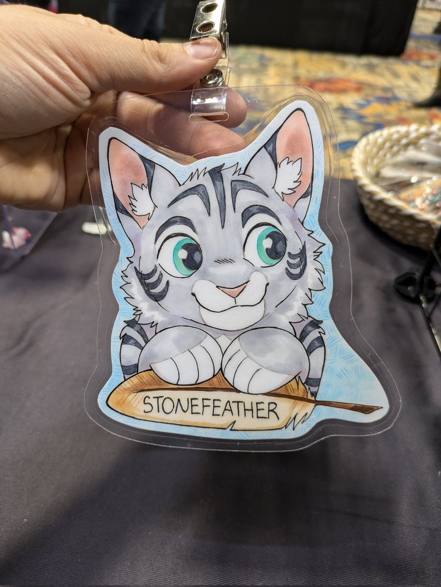 Wooperworks's tweet photo. (1/2) BLFC day one! Things were crazy yesterday so I had lots to do last night. I'm not complaining though!!
#BLFC #BLFC2024 #BLFC24 #furrycon #furcon #conbadges #furryart #furrycommission #traditionalart #wooperworks https://t.co/uGbOGoozmN