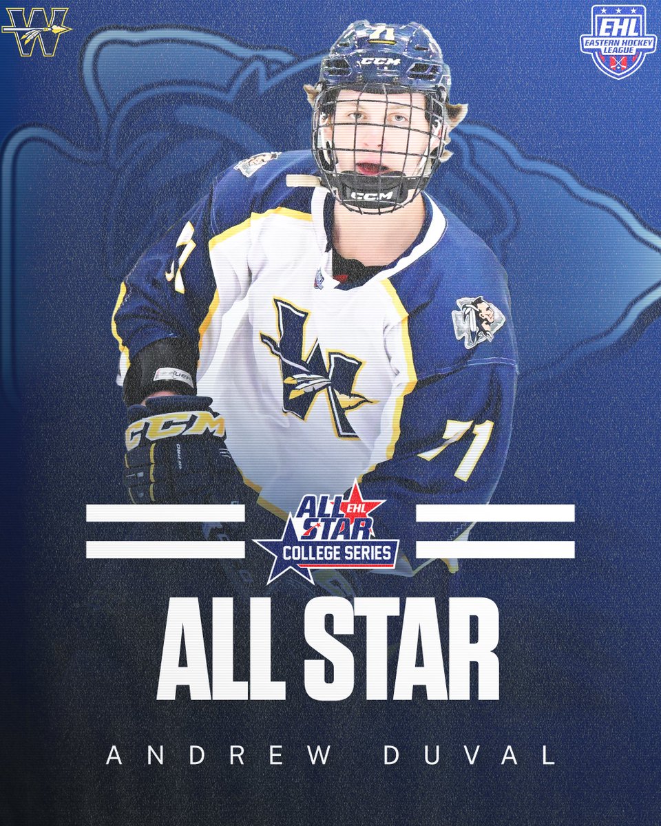 VJWJuniors's tweet photo. Wake Purdy will be joining the main EHL team, while Andrew Duval and Thomas Ducas head to the Northeast team. This series offers our players an opportunity to experience NCAA hockey while still competing in the junior ranks—a unique advantage that sets our league apart! Congrats! https://t.co/WGb24FyW3L