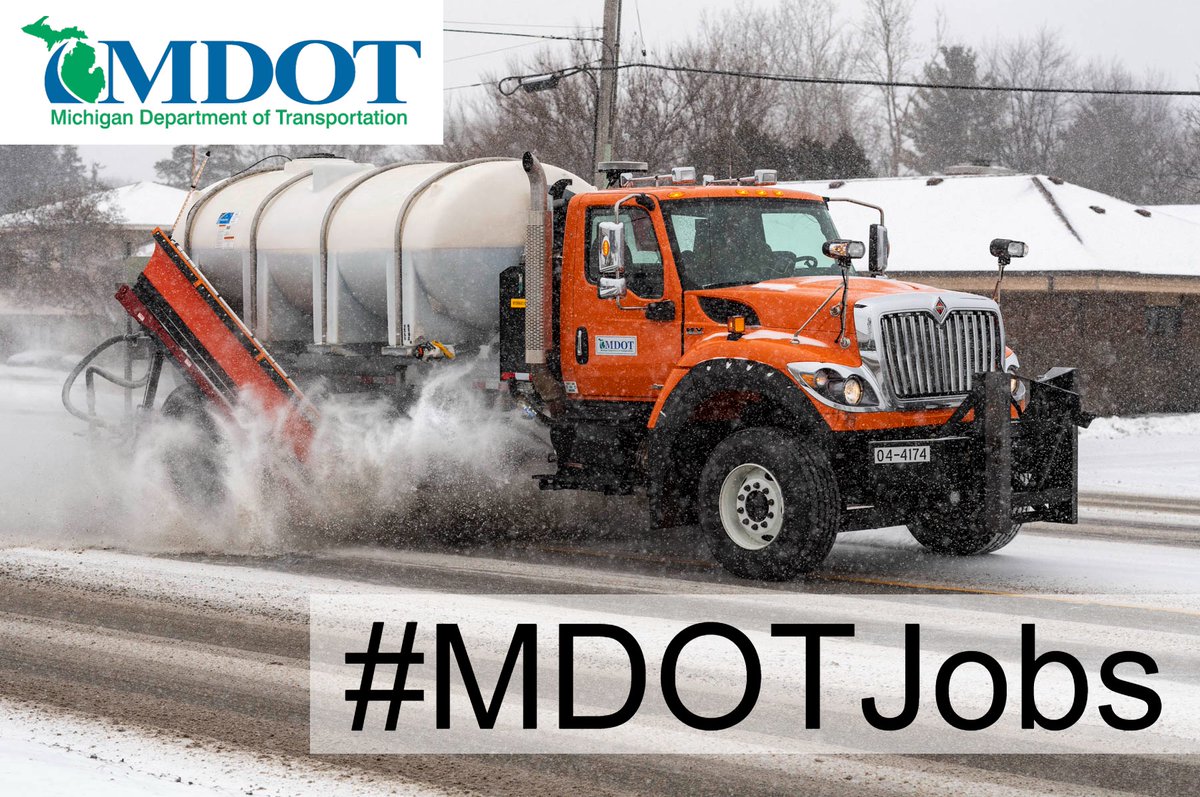 Michigan DOT tweet media