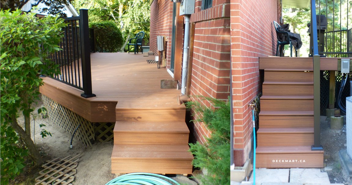 deckmart's tweet photo. DeckMart materials aren’t just for pros—homeowners can create stunning projects too!

Our staff guides you step by step, recommending the perfect products for your needs.

Like this homeowner's first-ever deck—in @Trex_Company  Tiki Torch! Job well done! https://t.co/ayWOGLUwC3