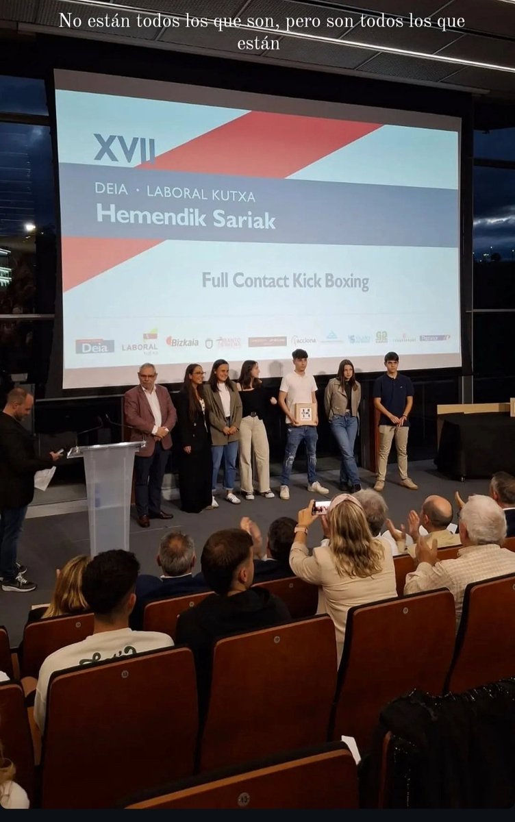 Eskerrik asko 💪🏻🫶🏻🔴🥊 #HemendikSariak <a href="/deia_eus/">DEIA</a> <a href="/LABORALkutxa/">LABORAL Kutxa</a> trabajo, esfuerzo, disciplina, respeto y amor al deporte y nuestros deportistas #kickboxing #Muskiz seguimos aquí y seguimos creciendo