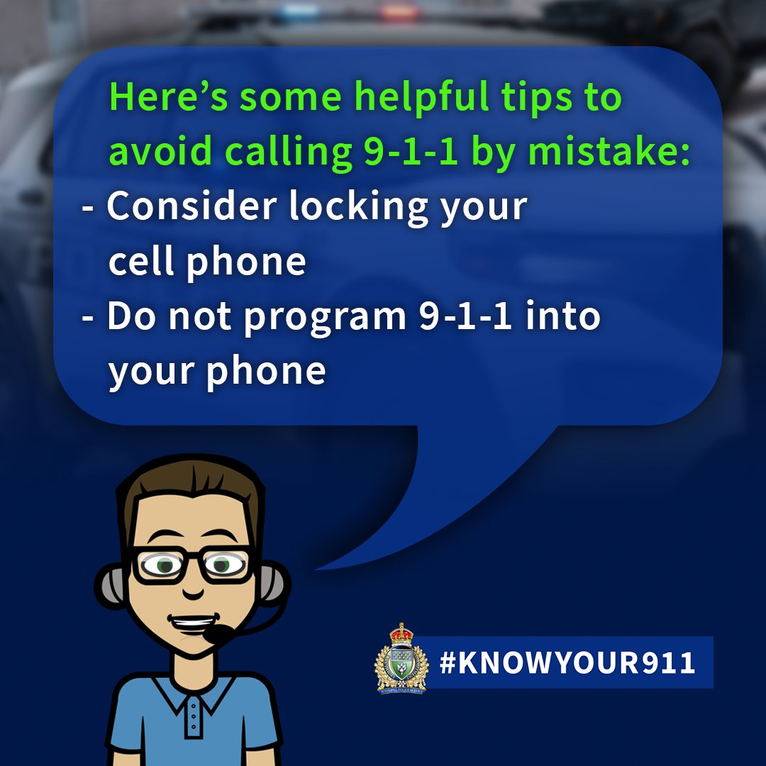 wpgpolice's tweet photo. Do you #KnowYour911? If you call 9-1-1 by mistake, don't hang up! Stay on the line to tell us it was an accident. If you hang up, operators will always try to call you back which may take resources away from other emergencies.
#WPS911 https://t.co/upaJSYlxLM